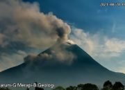 Gunung Merapi Tercatat 20 Kali Muntahkan Awan Panas Guguran Dalam Sepekan Terakhir