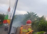 Kebakaran Sampah di Bener Kota Yogyakarta, Petugas Damkar Dikerahkan