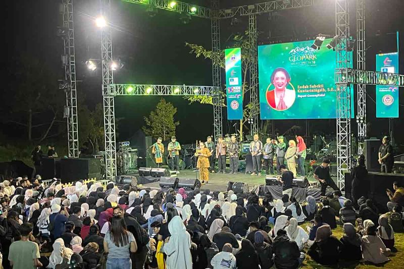 Geopark Night Specta Terus digelar Untuk Mengingatkan Kelestarian Alam
