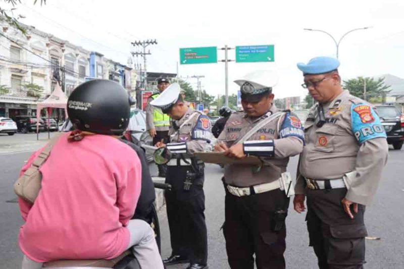 Banyak Kendaraan Bermotor Pakai Pelat Nomor Palsu di Jogja. (Istimewa)