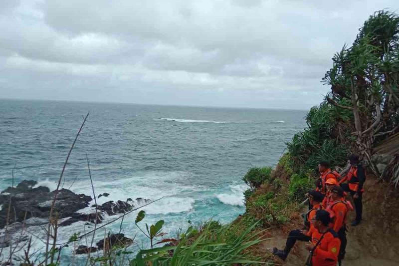 Seorang Perempuan Asal Jakarta Dilaporkan Hilang di Pantai Siung Gunungkidul. (Basarnas DIY)