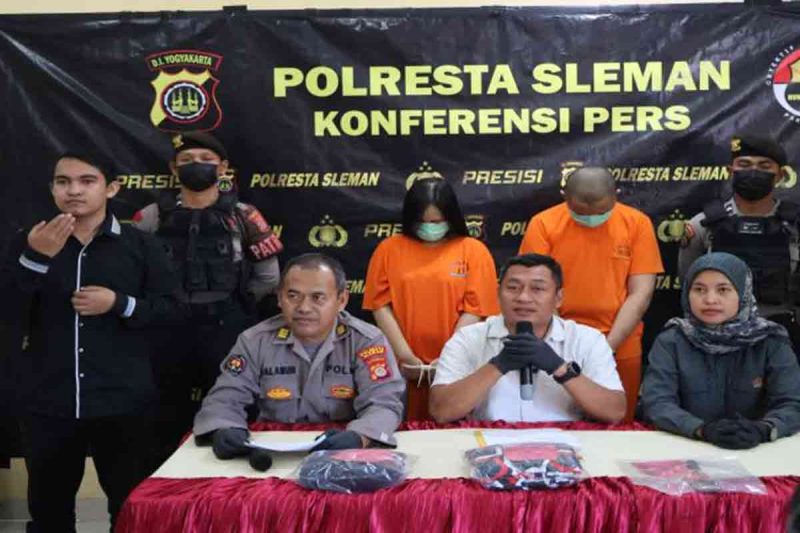 Temuan Mayat Bayi di Maguwoharjo, Sepasang Kekasih di Sleman Ditangkap. (Polresta Sleman)