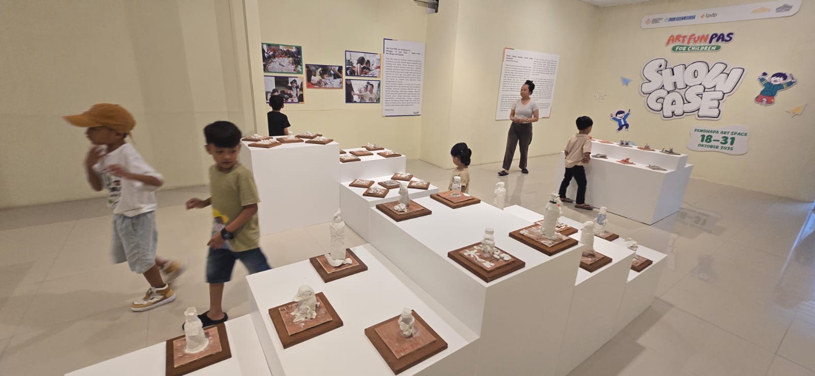 Pameran 'Art Fun PAS Showcase' di Pendhapa Art Space, Tampilkan Lebih dari 100 Patung Kreasi Anak. (Ist)