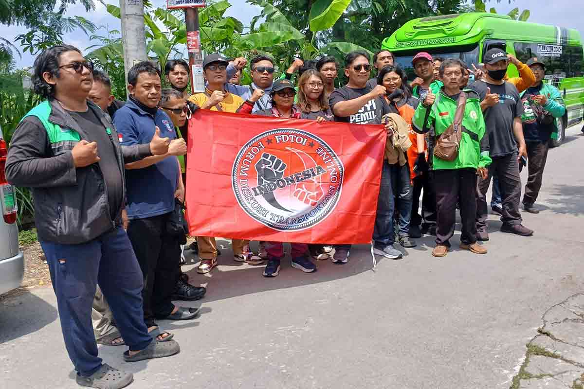 Forum Ojek Online Yogyakarta Bergerak ke Jakarta, Dukung Aksi Nasional Massal Ojol. (Ist)