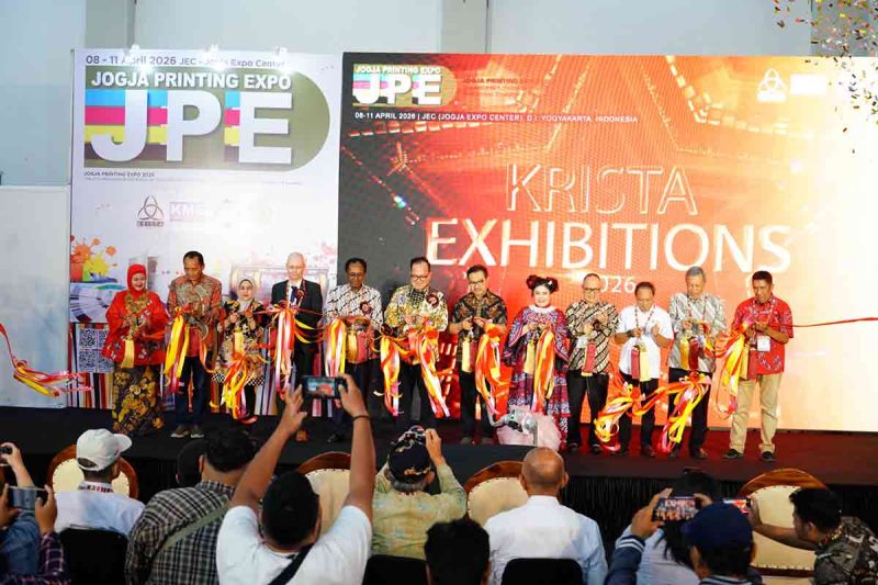 Jogja Printing Expo 2026 Dibuka, Tampilkan Teknologi Percetakan Terdepan