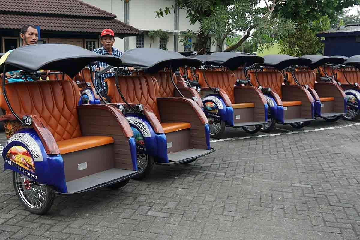 50 Betor di Malioboro Diganti Becak Listrik, Tekan Polusi Udara. (Pemkot Yogyakarta)
